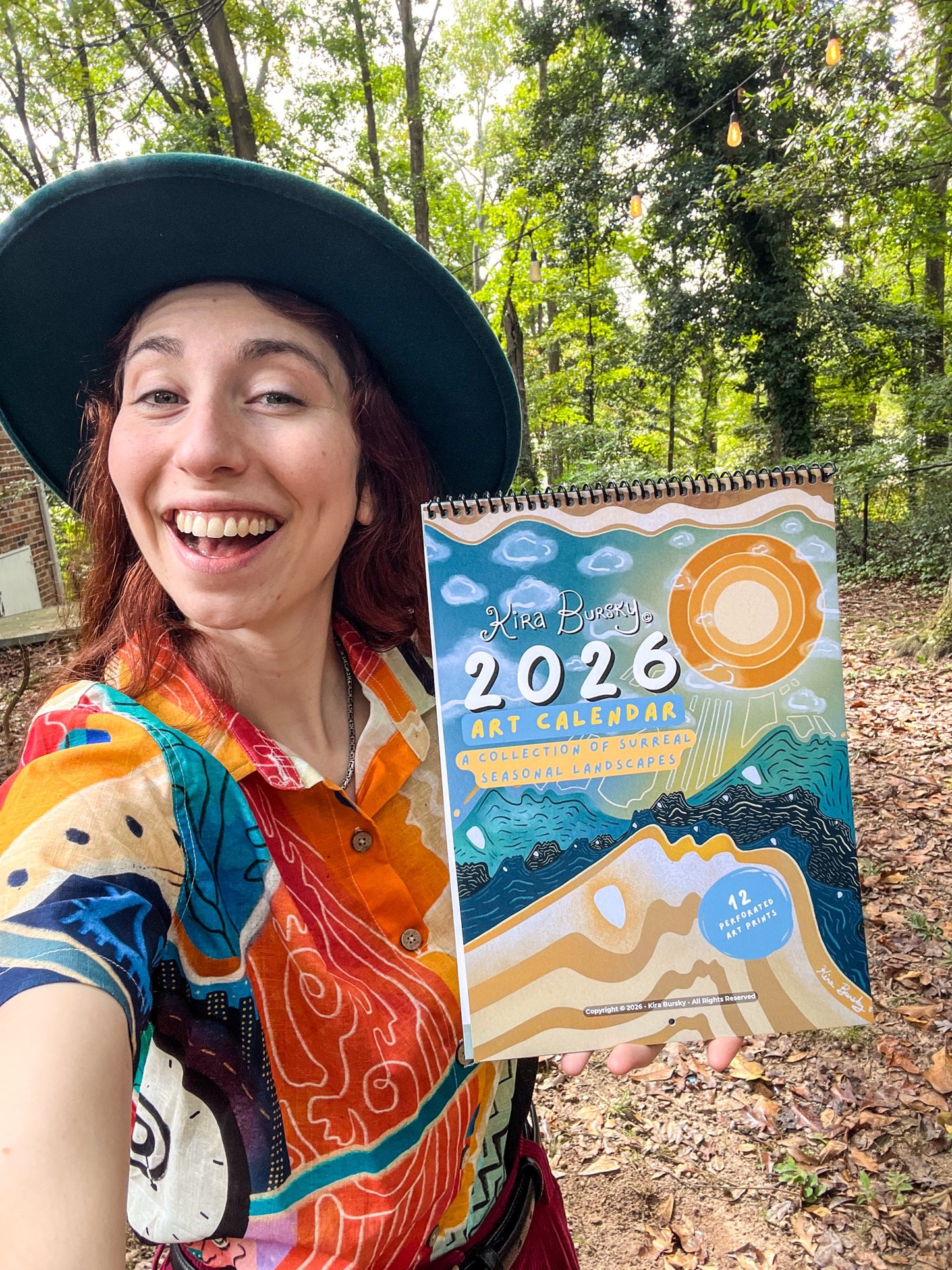 2026 Perforated Art Calendar | Calendar | All Around Artsy Fashion