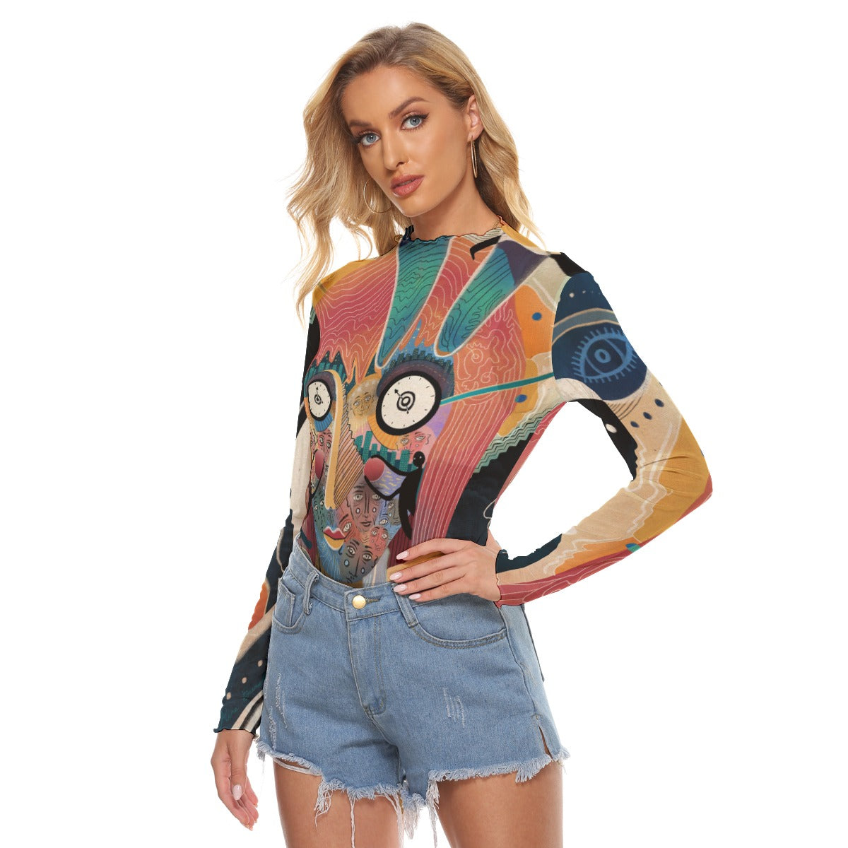 "Mania Manifesto" Mesh Shirt