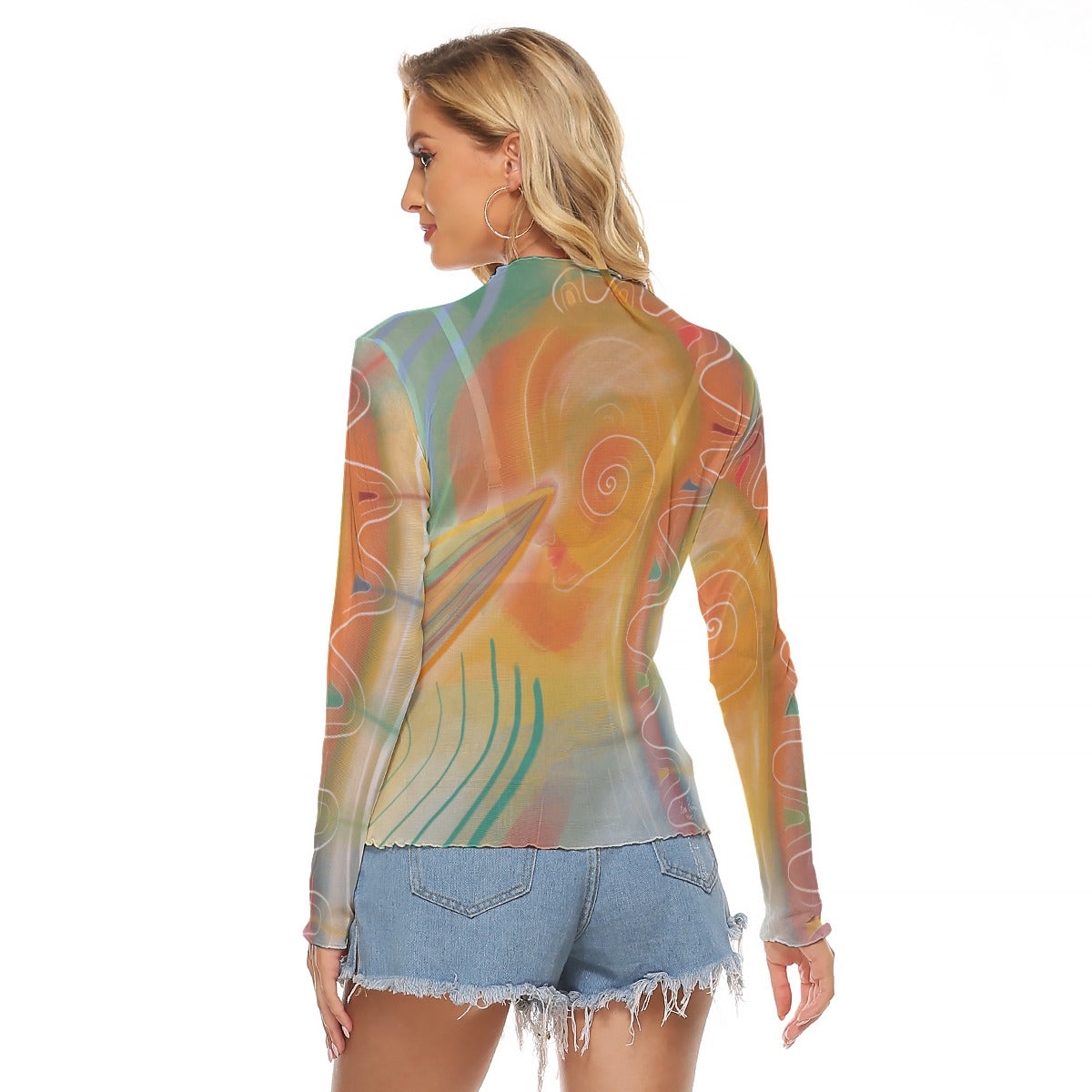 "Awakened" Mesh Shirt