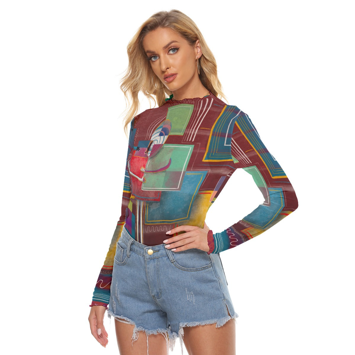 "Gallery Dweller" Mesh Shirt