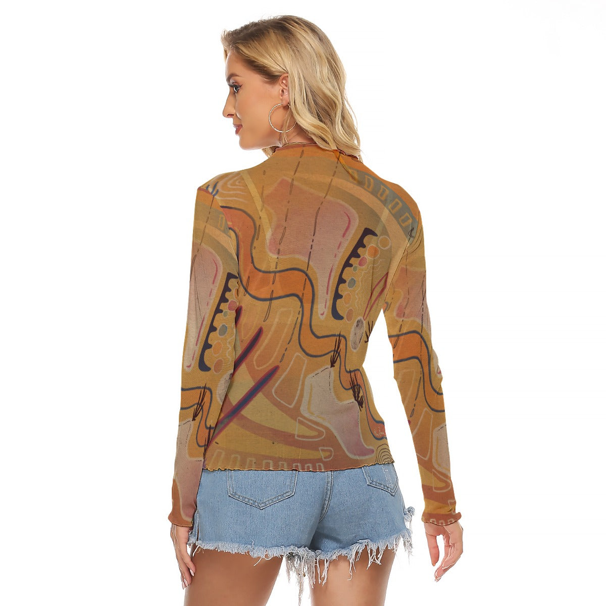 "August" Mesh Shirt