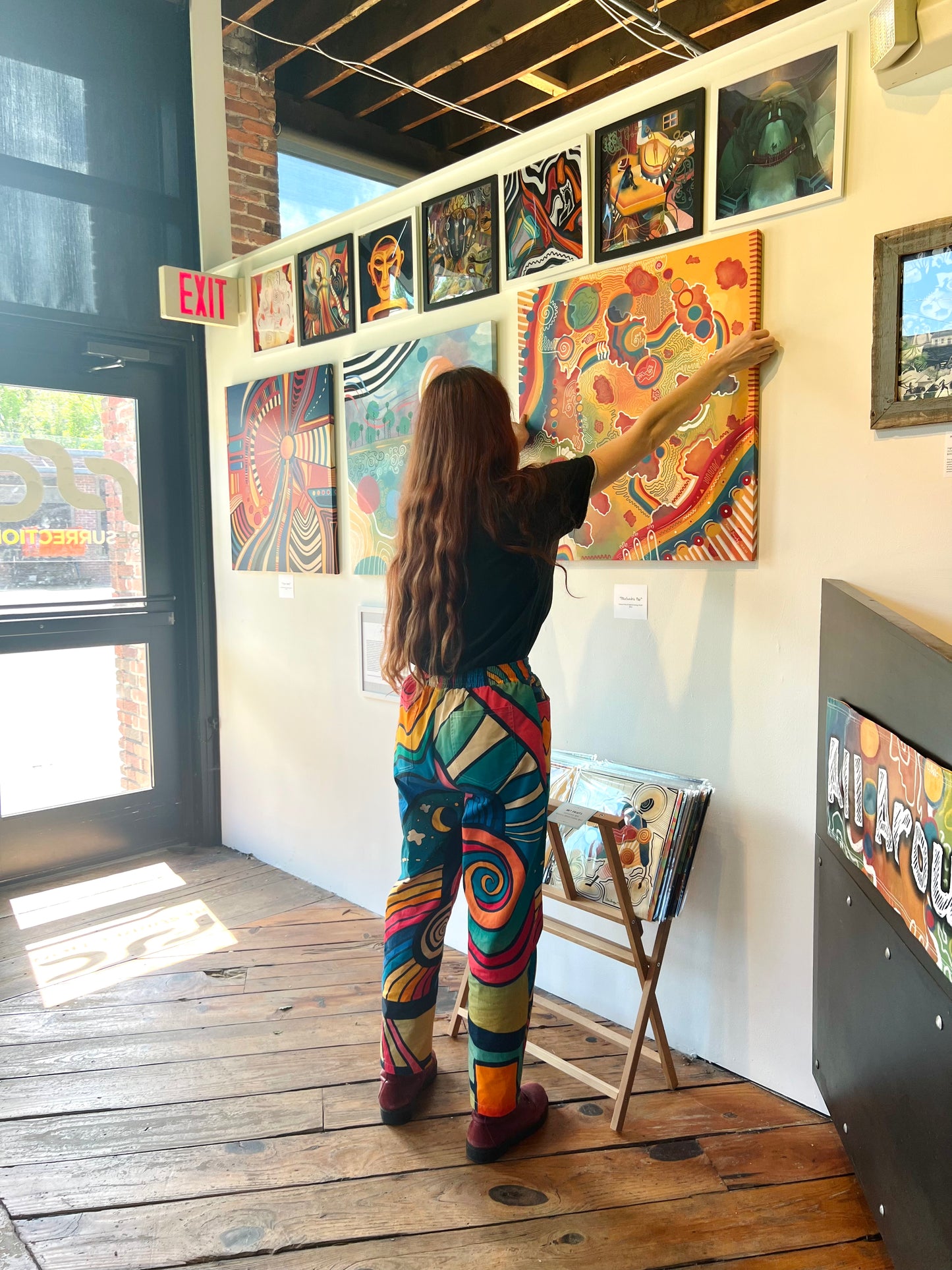 Canvas Art Print: "Circus Sunset"