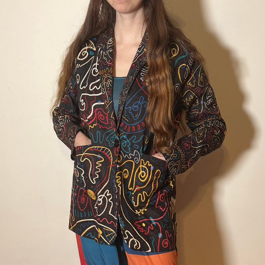 "Soul Scribbles" - Women's Blazer