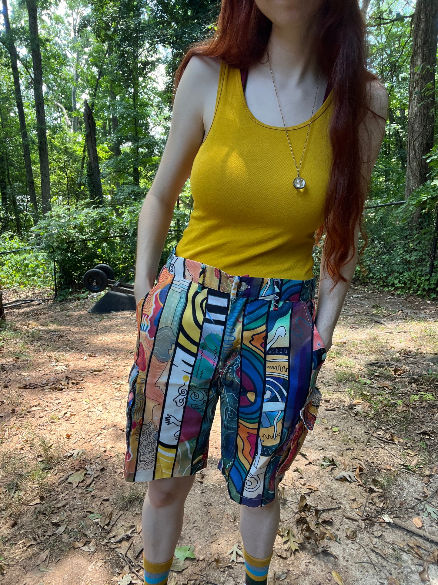 All Around Artsy Cargo Shorts
