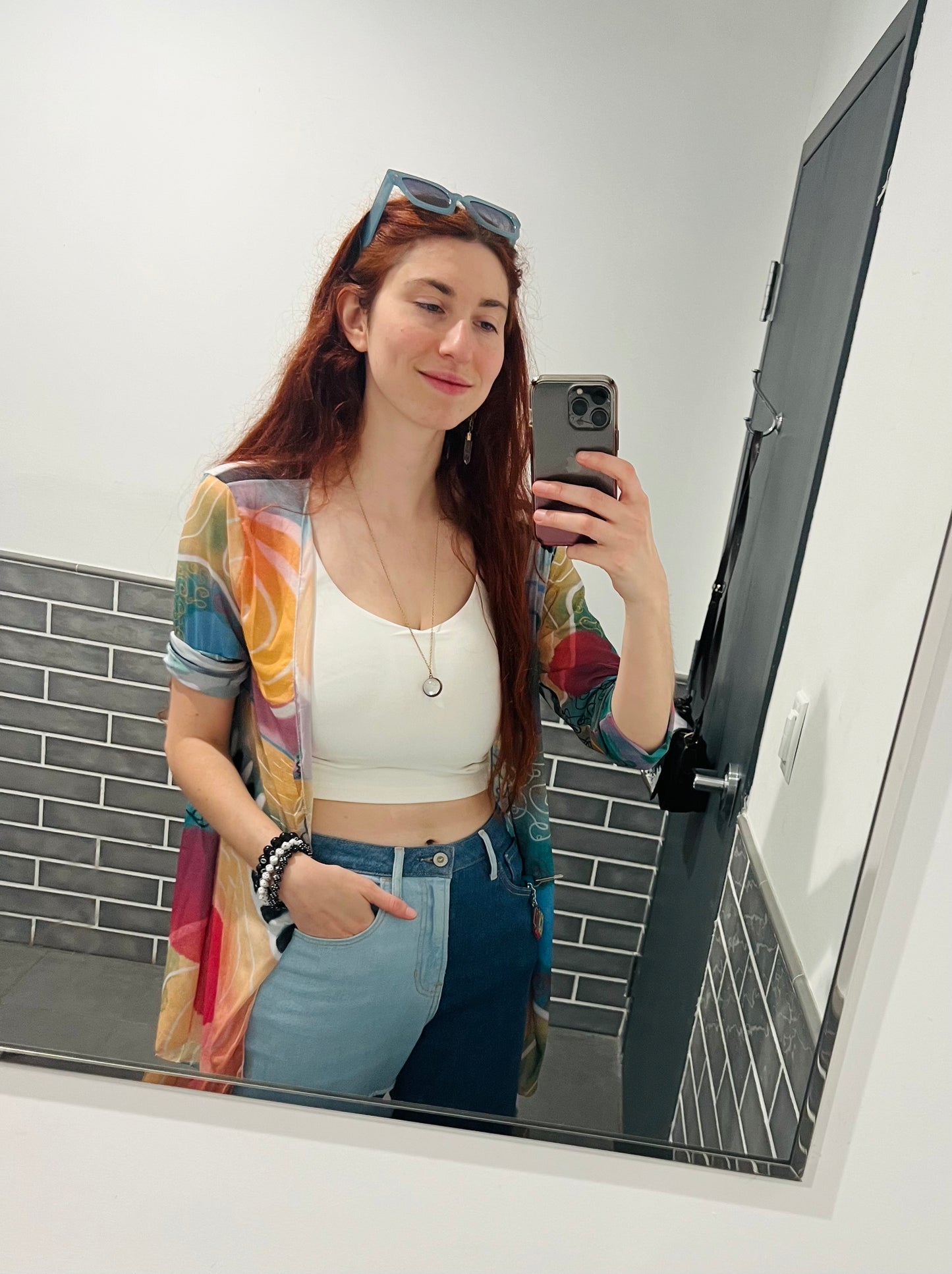 "Summer Serendipity" Mesh Cardigan