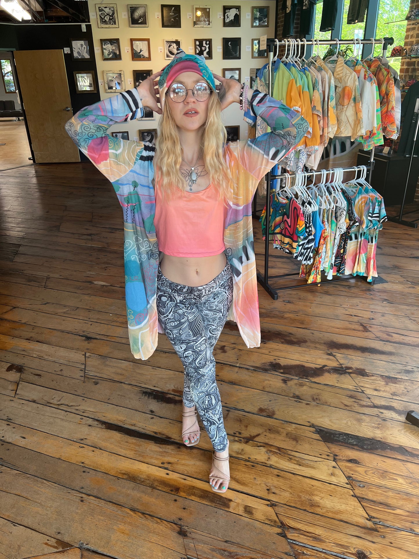 "Summer Serendipity" Mesh Cardigan
