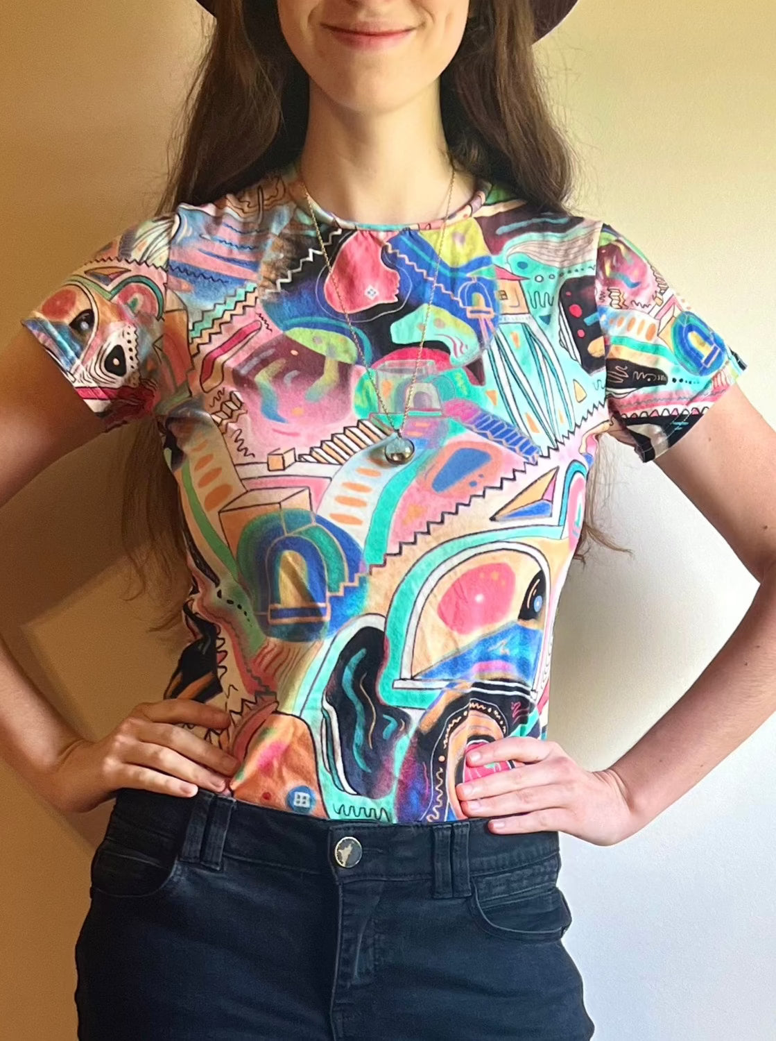 "Candid Cacophony" - Women's T-Shirt