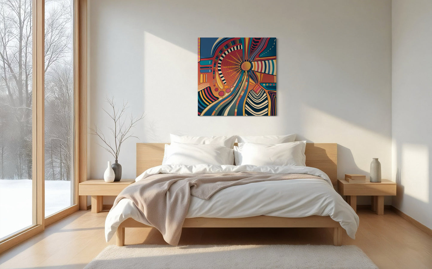 Canvas Art Print: "Circus Sunset" | Art Print | All Around Artsy Fashion