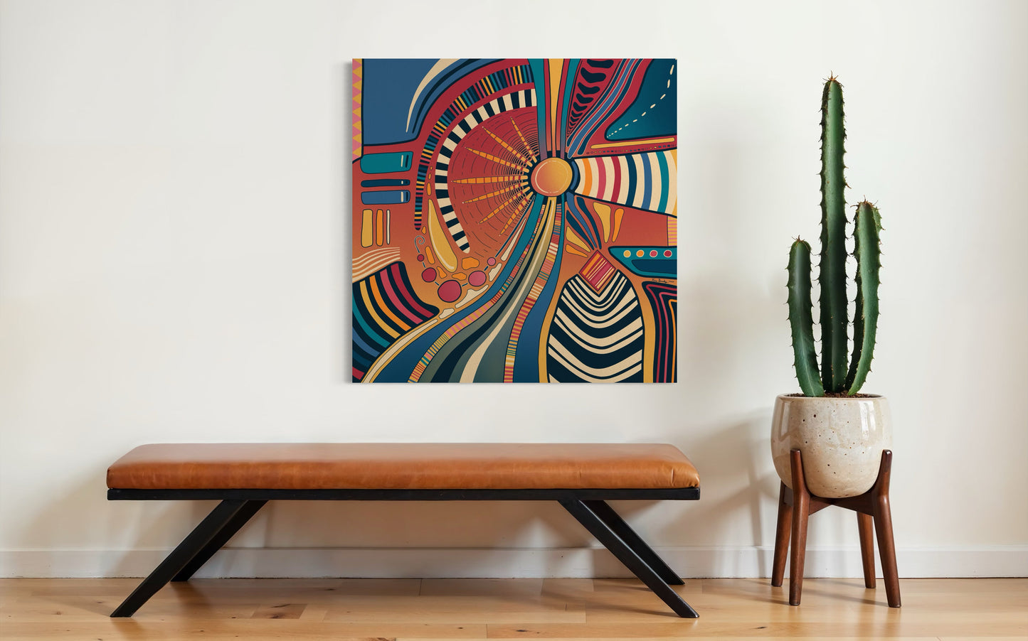 Canvas Art Print: "Circus Sunset" | Art Print | All Around Artsy Fashion