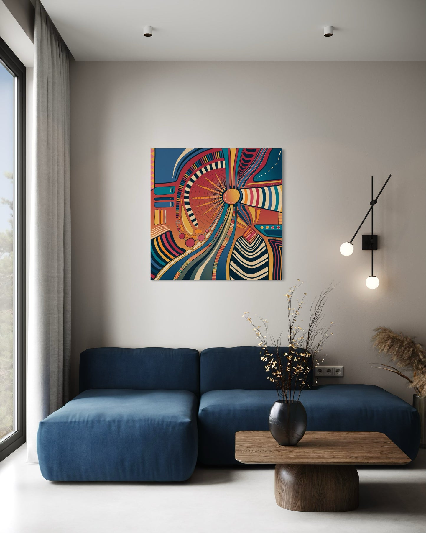 Canvas Art Print: "Circus Sunset" | Art Print | All Around Artsy Fashion