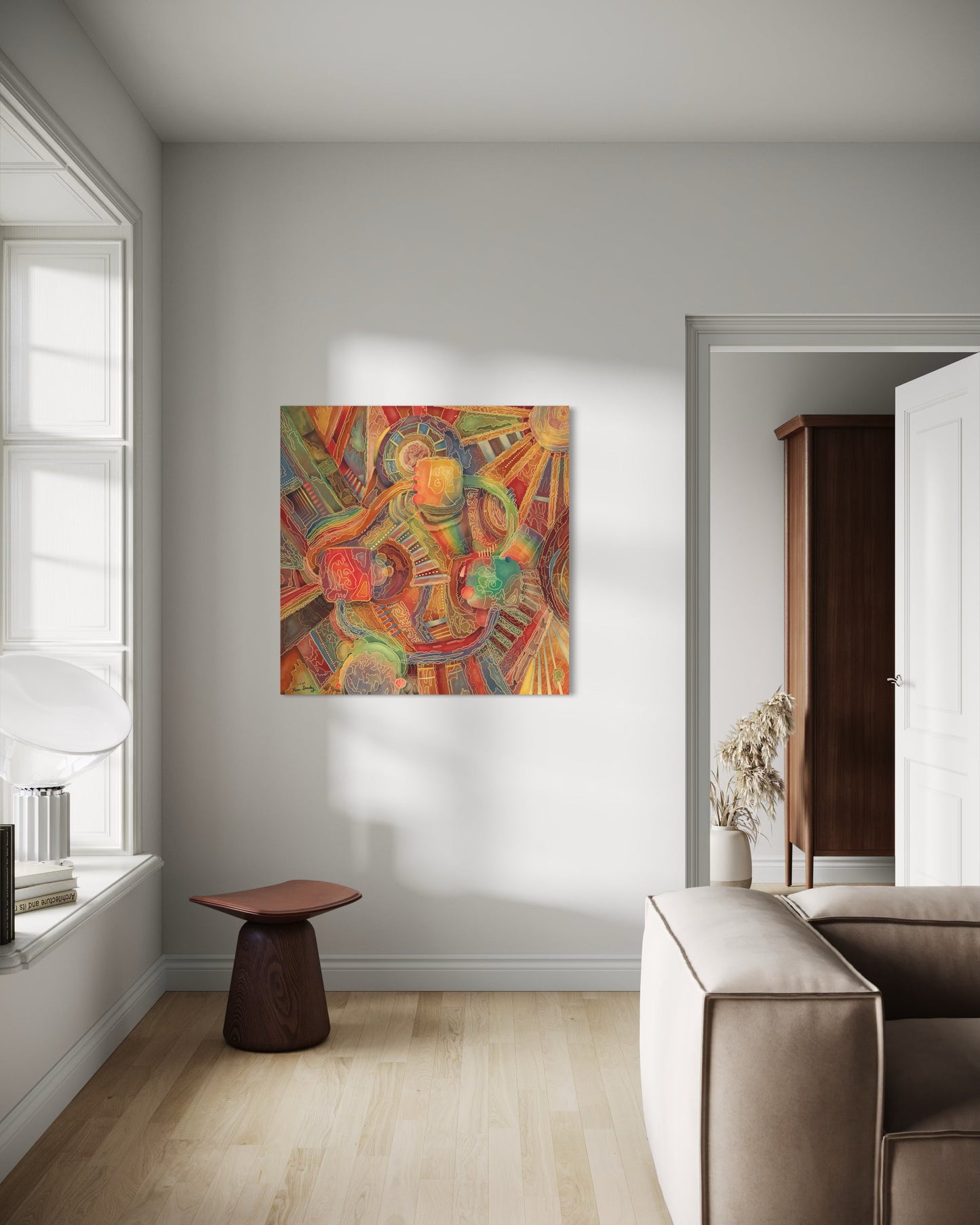 Canvas Art Print: "Labyrinth" | Art Print | All Around Artsy Fashion