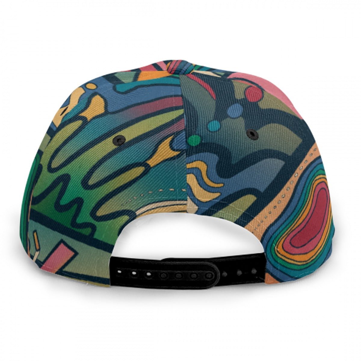 “Slap Happy” Flat Brim Baseball Hat | Hats | All Around Artsy Fashion