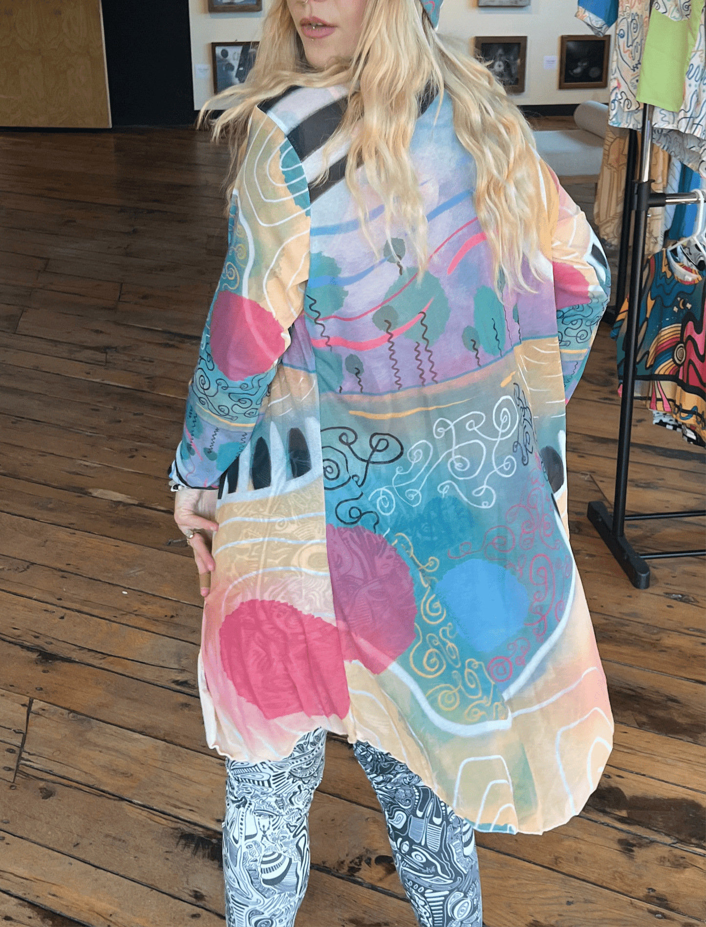 "Summer Serendipity" Mesh Cardigan | Jackets & Hoodies | All Around Artsy Fashion