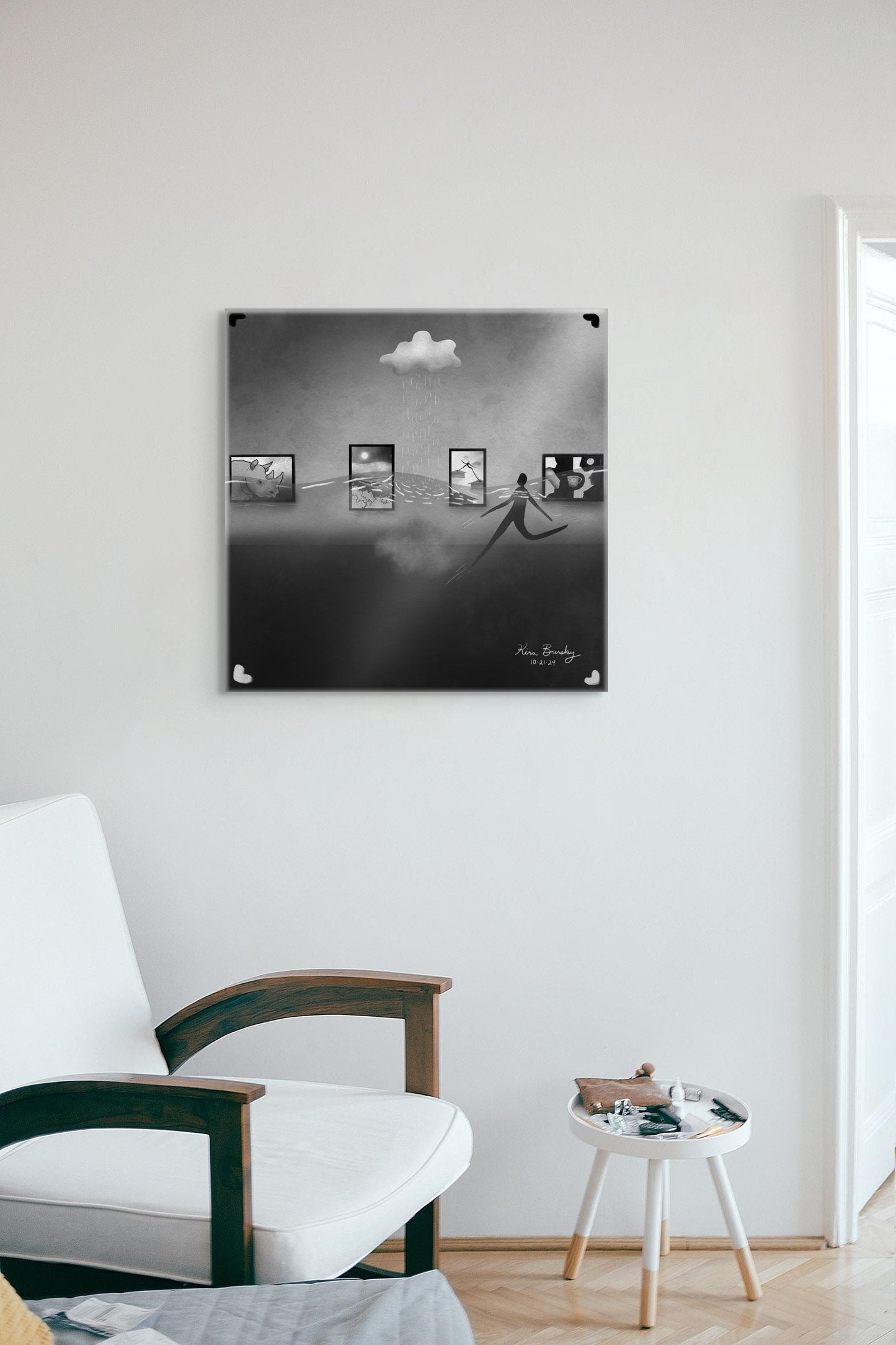 "The Gallery" - Signed Art Print | Art Print | All Around Artsy Fashion