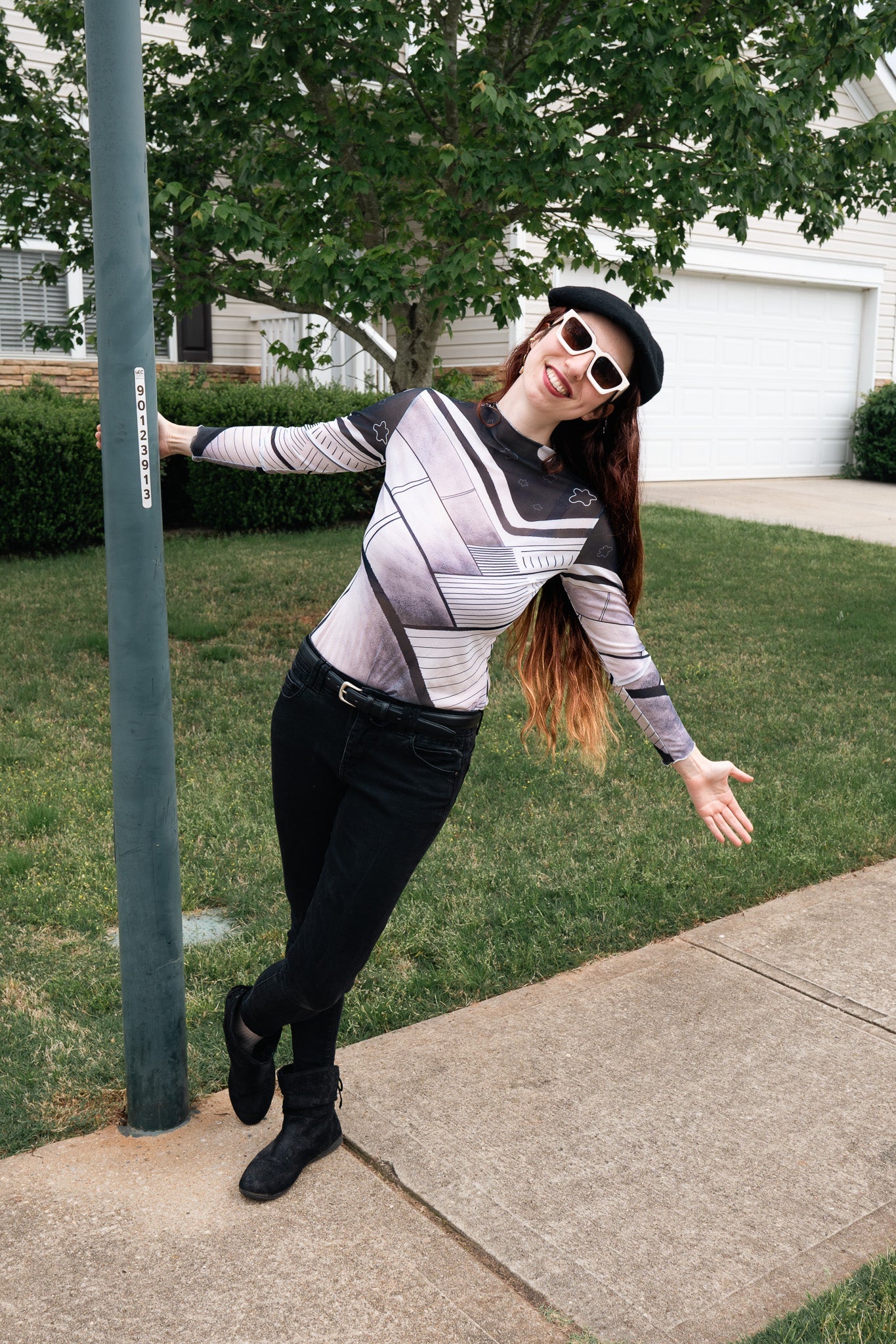 "The Path" Mesh Shirt | Shirts & Tops | All Around Artsy Fashion