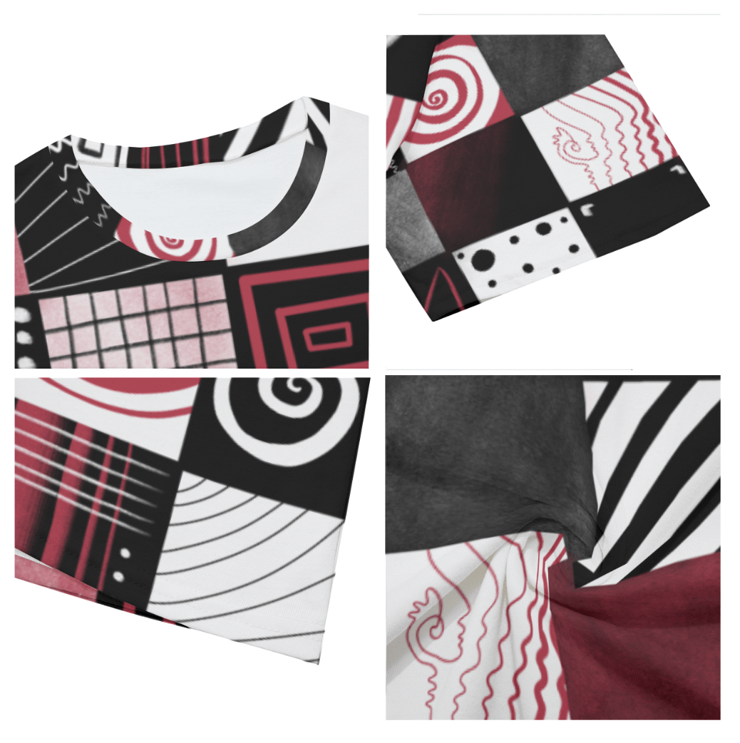 "Vision Grid" T-Shirt | T-Shirts | All Around Artsy Fashion