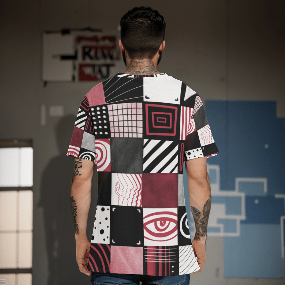 "Vision Grid" T-Shirt | T-Shirts | All Around Artsy Fashion