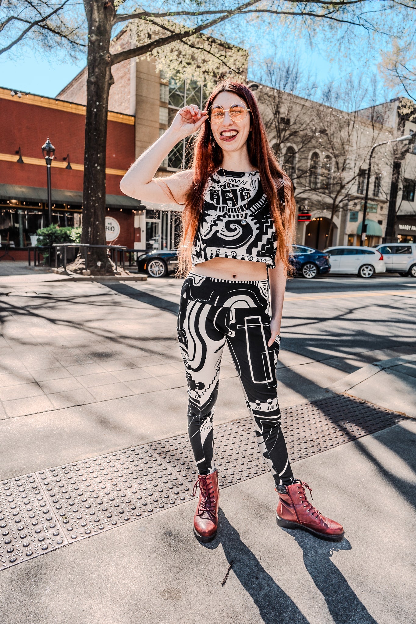 "Wild Wonder" Crop Top | Shirts & Tops | All Around Artsy Fashion