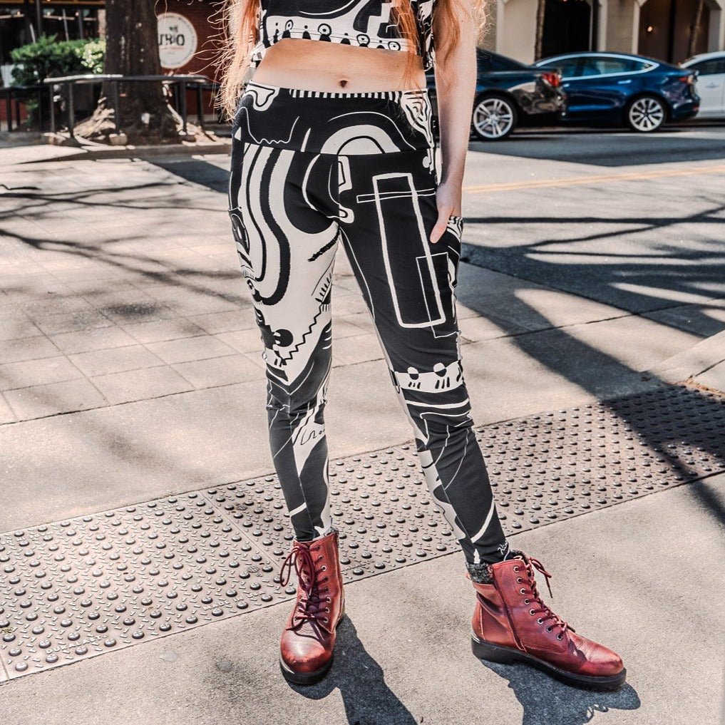 "Wild Wonder" Leggings with Pockets | Pants | All Around Artsy Fashion