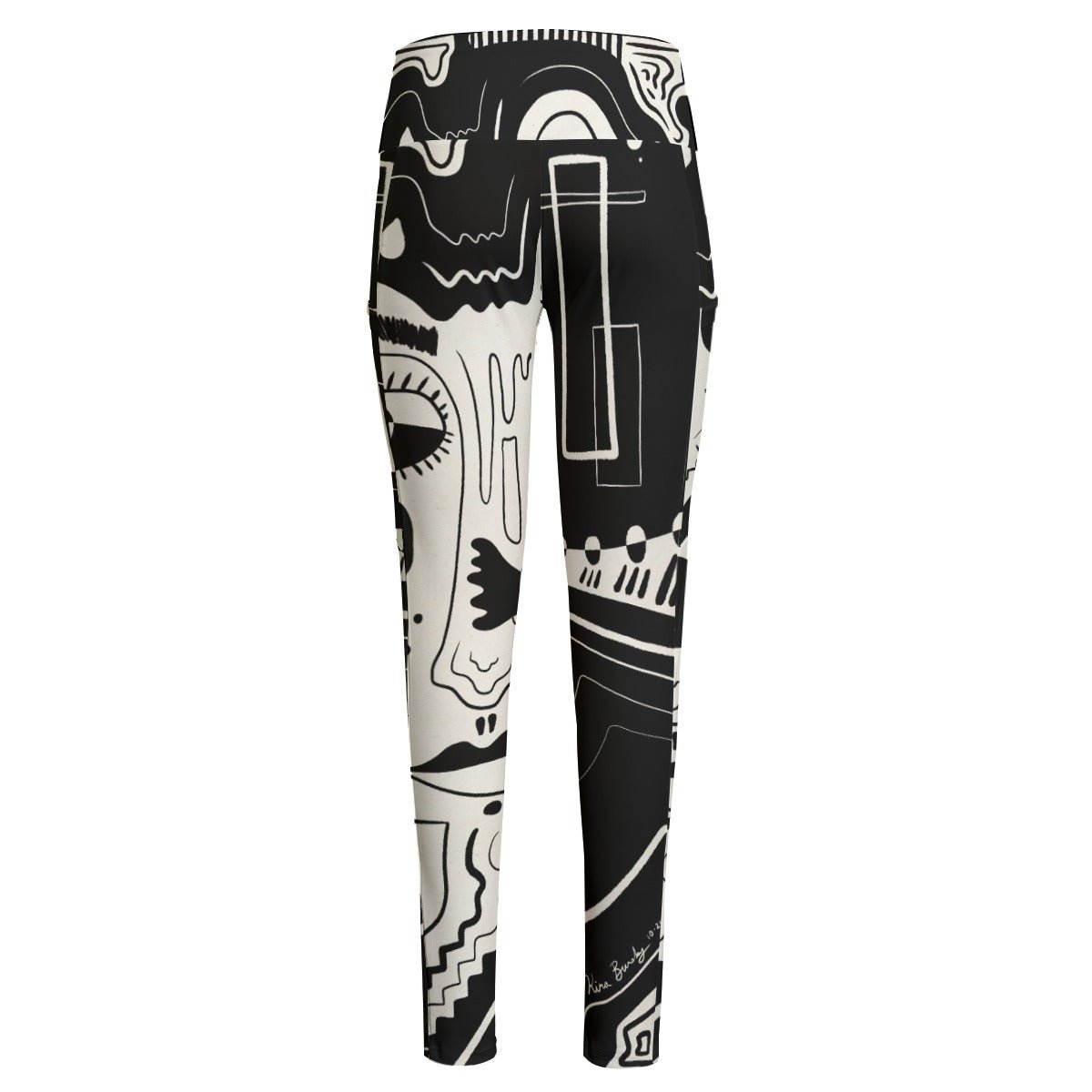"Wild Wonder" Leggings with Pockets | Pants | All Around Artsy Fashion