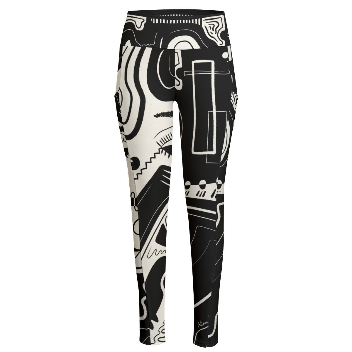 "Wild Wonder" Leggings with Pockets | Pants | All Around Artsy Fashion
