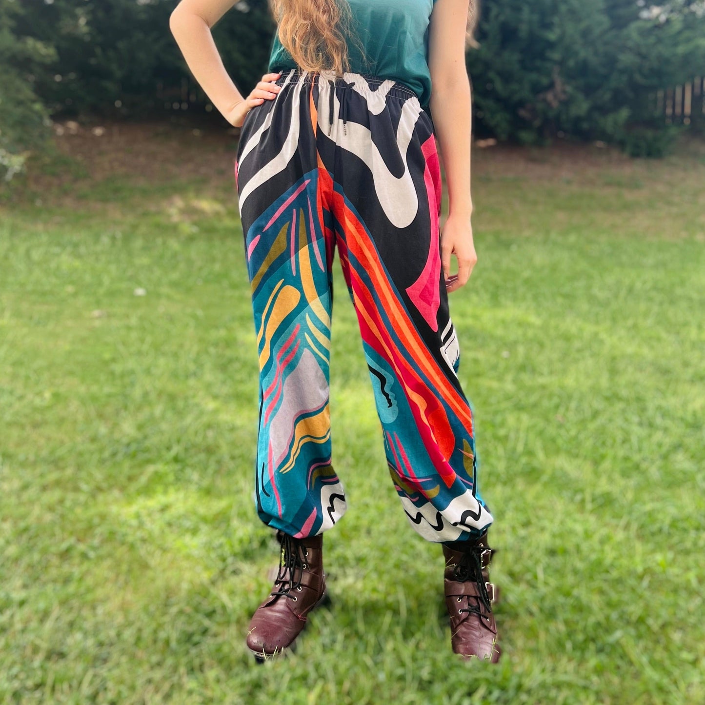 "Artsy Joyride" - Women's Pants | Pants | All Around Artsy Fashion