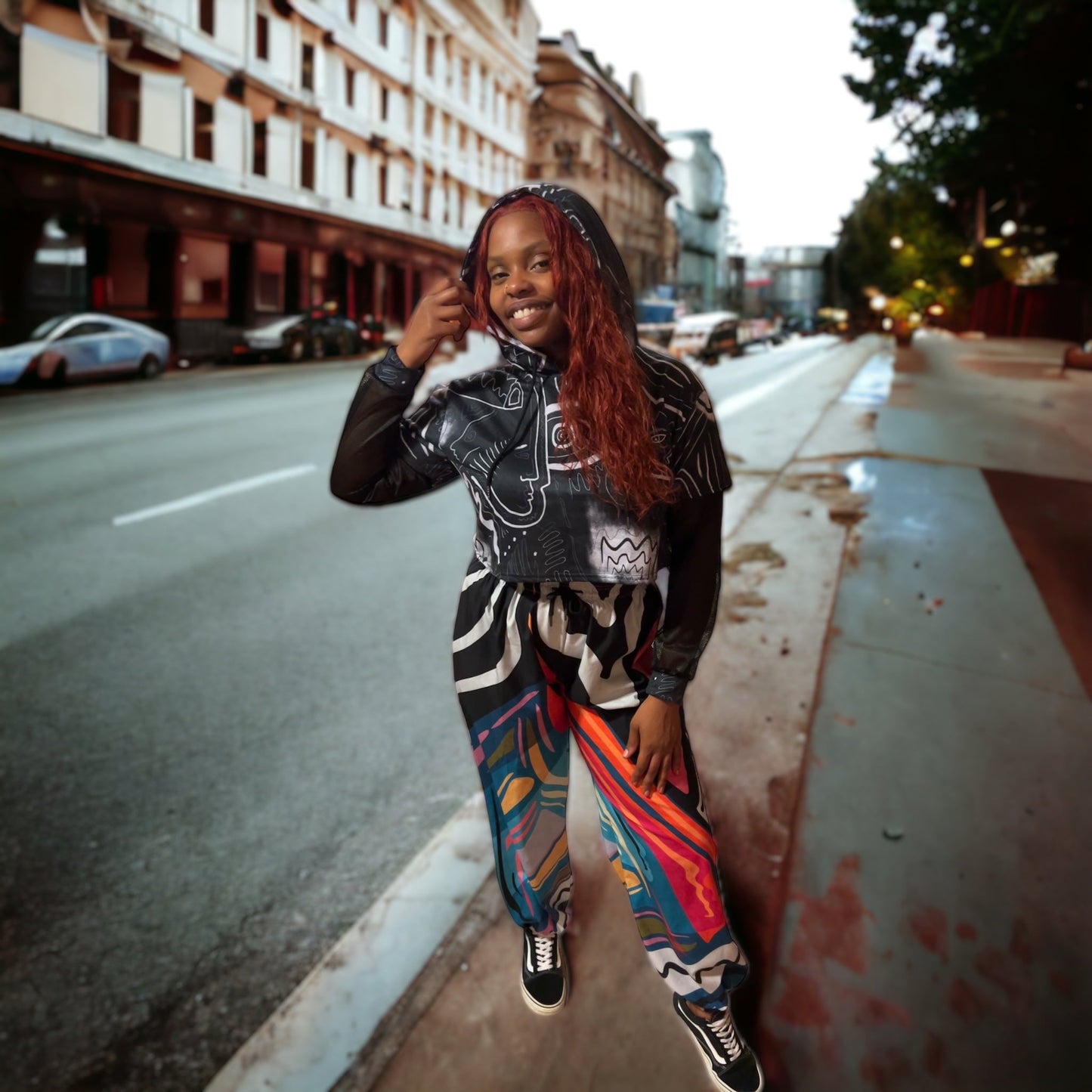 "Artsy Joyride" - Women's Pants | Pants | All Around Artsy Fashion
