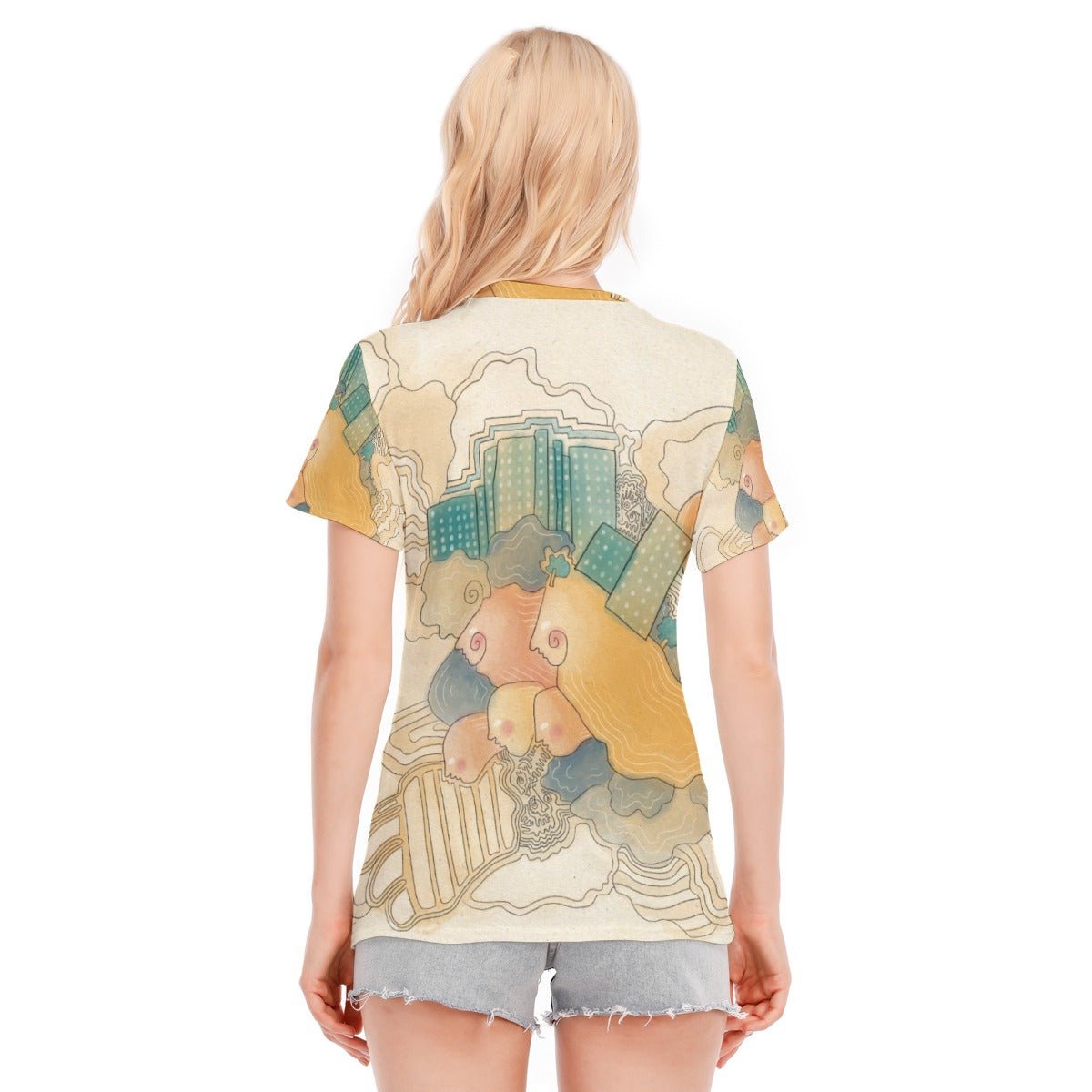 "As Above, So Below" - Women's T-Shirt | T-Shirts | All Around Artsy Fashion