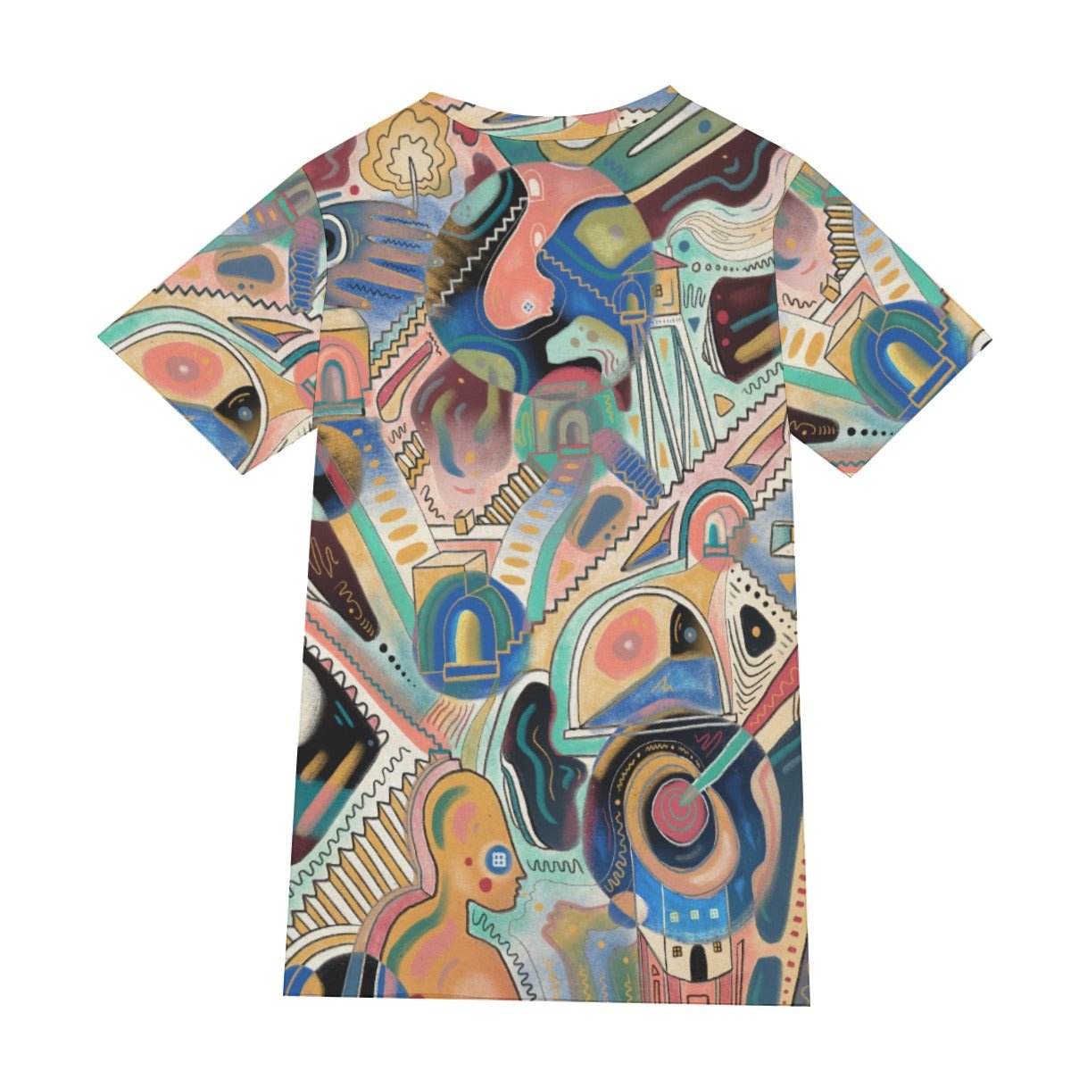 "Candid Cacophony" - Men's T-Shirt | T-Shirts | All Around Artsy Fashion