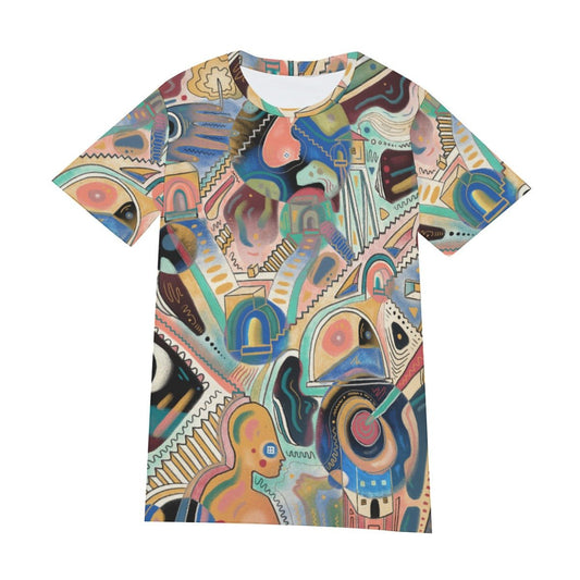 "Candid Cacophony" - Men's T-Shirt | T-Shirts | All Around Artsy Fashion