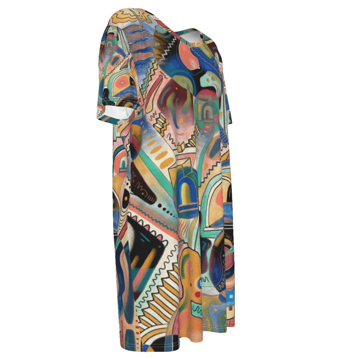 "Candid Cacophony" - Women's Dress | Dresses | All Around Artsy Fashion