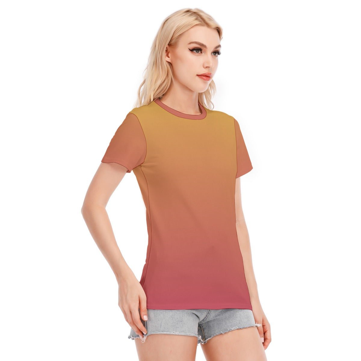 Desert Sunset Women's T-Shirt | T-Shirts | All Around Artsy Fashion