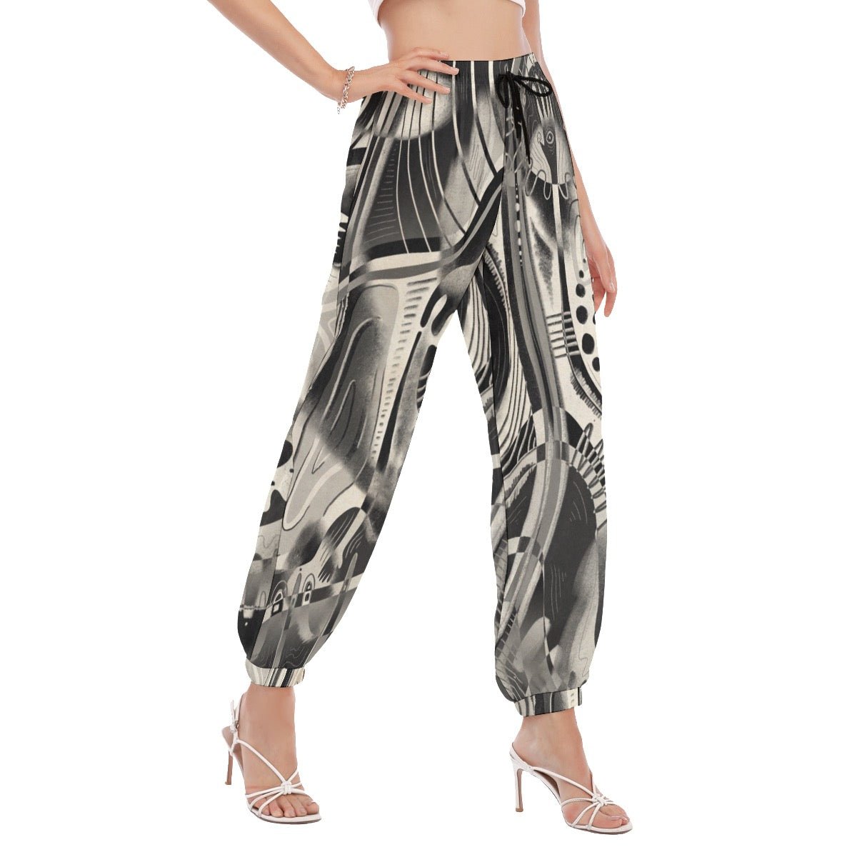 "Emotion Erosion" - Women's Pants | Pants | All Around Artsy Fashion