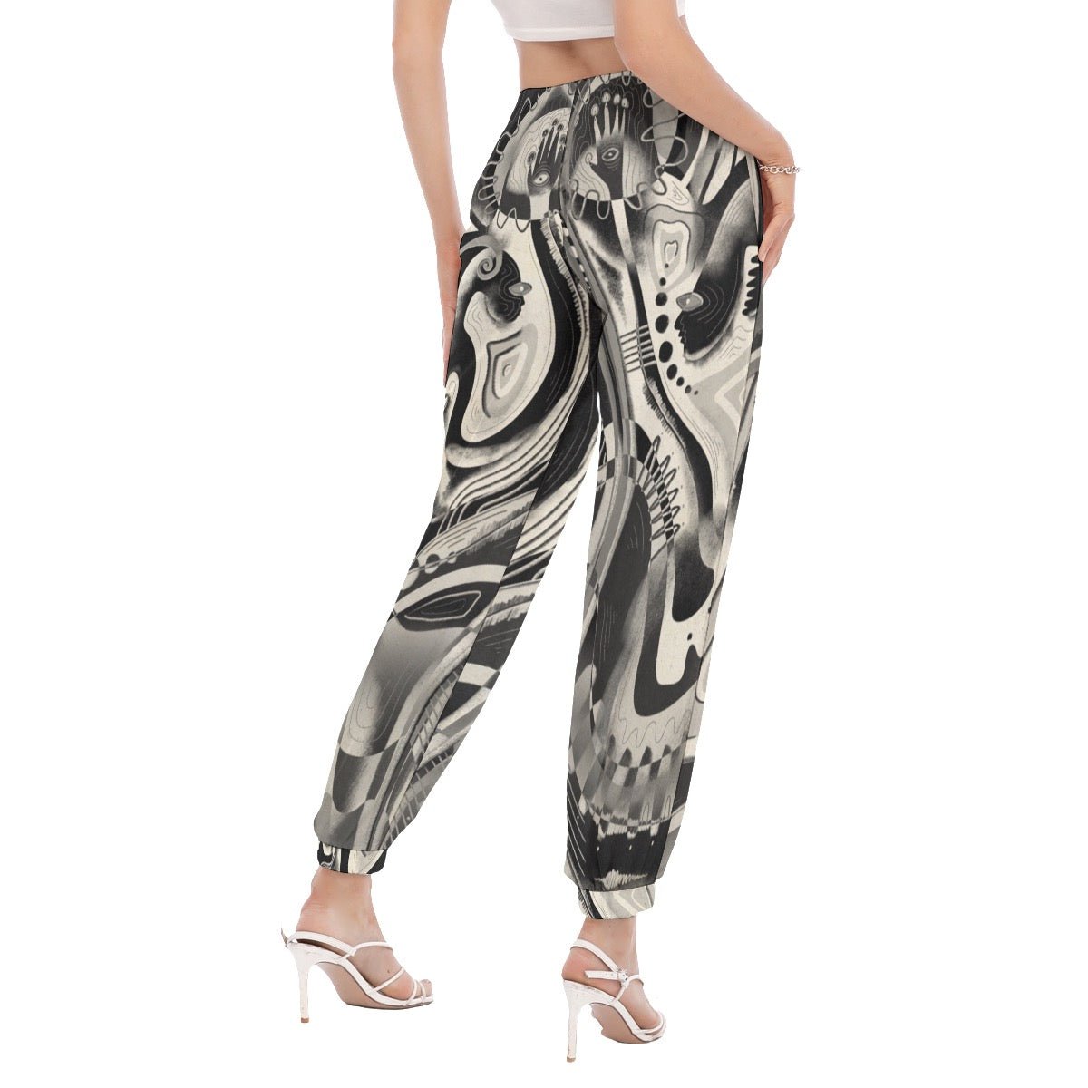 "Emotion Erosion" - Women's Pants | Pants | All Around Artsy Fashion