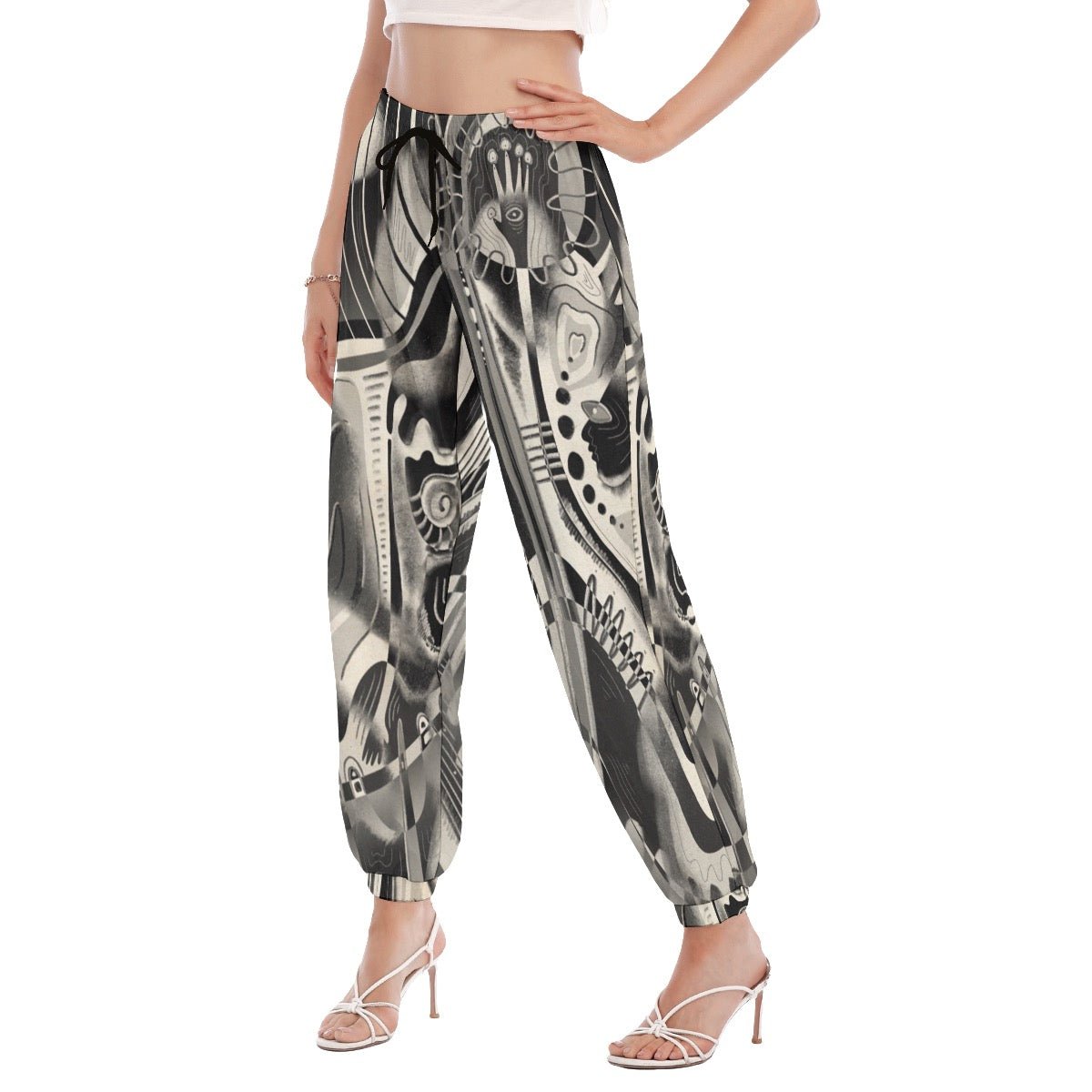 "Emotion Erosion" - Women's Pants | Pants | All Around Artsy Fashion