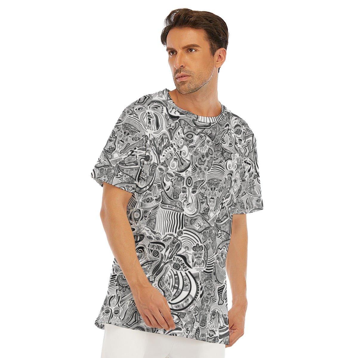 "Hide and Seek" - Men's T-Shirt | T-Shirts | All Around Artsy Fashion