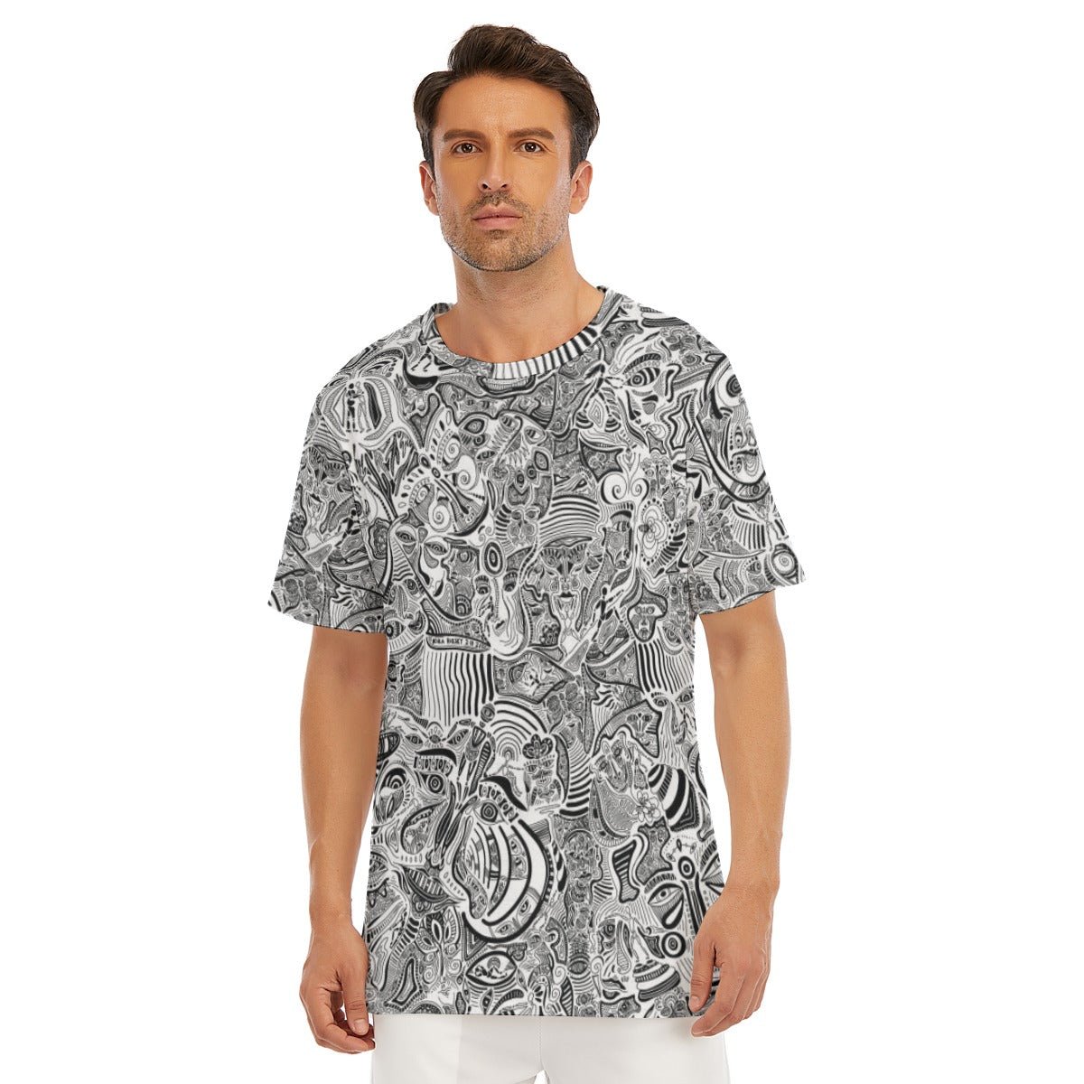"Hide and Seek" - Men's T-Shirt | T-Shirts | All Around Artsy Fashion