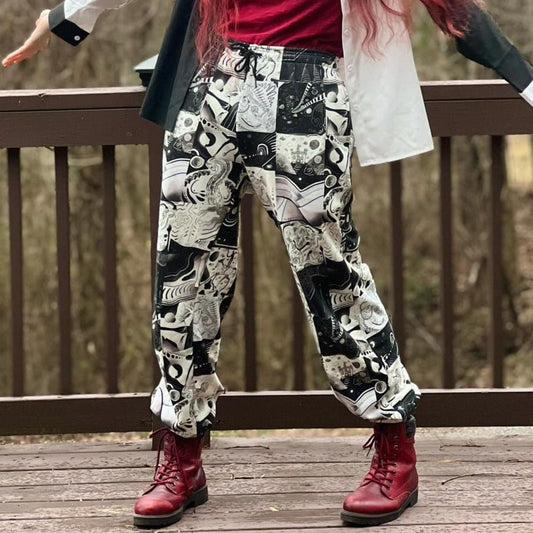 "Inktober" - Sweatpants | Pants | All Around Artsy Fashion
