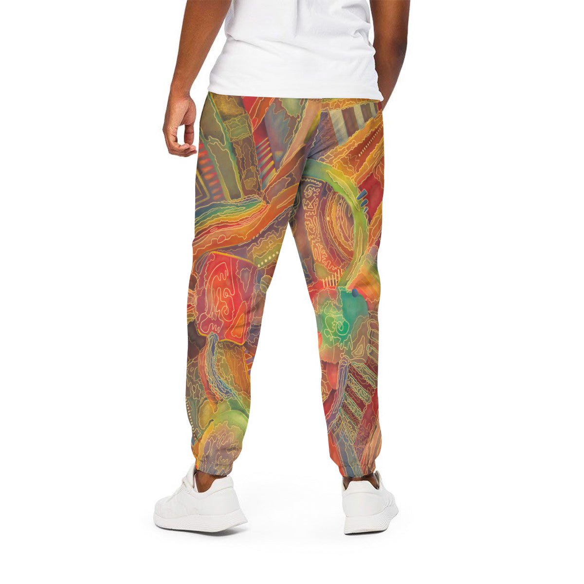 "Labyrinth" - Unisex Sweatpants | Pants | All Around Artsy Fashion