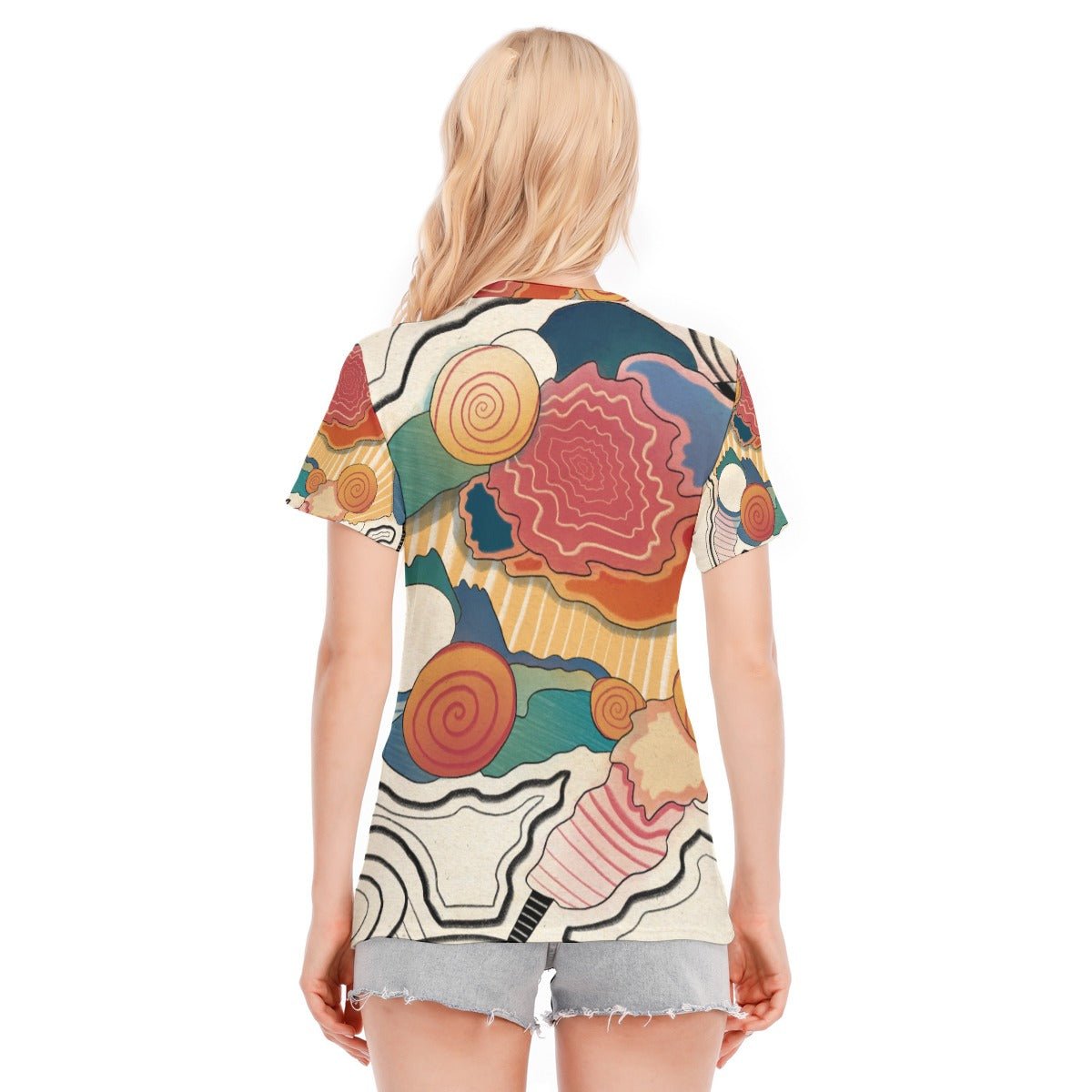 "Lost In Transition" - Women's T-Shirt | T-Shirts | All Around Artsy Fashion