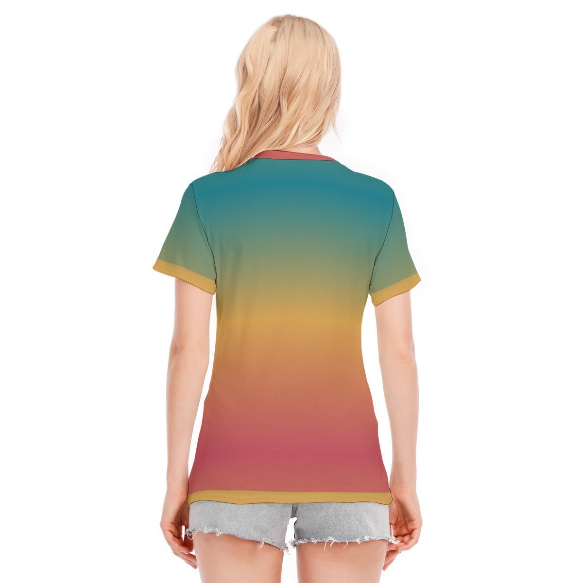 Rainbow Women's T-Shirt | T-Shirts | All Around Artsy Fashion