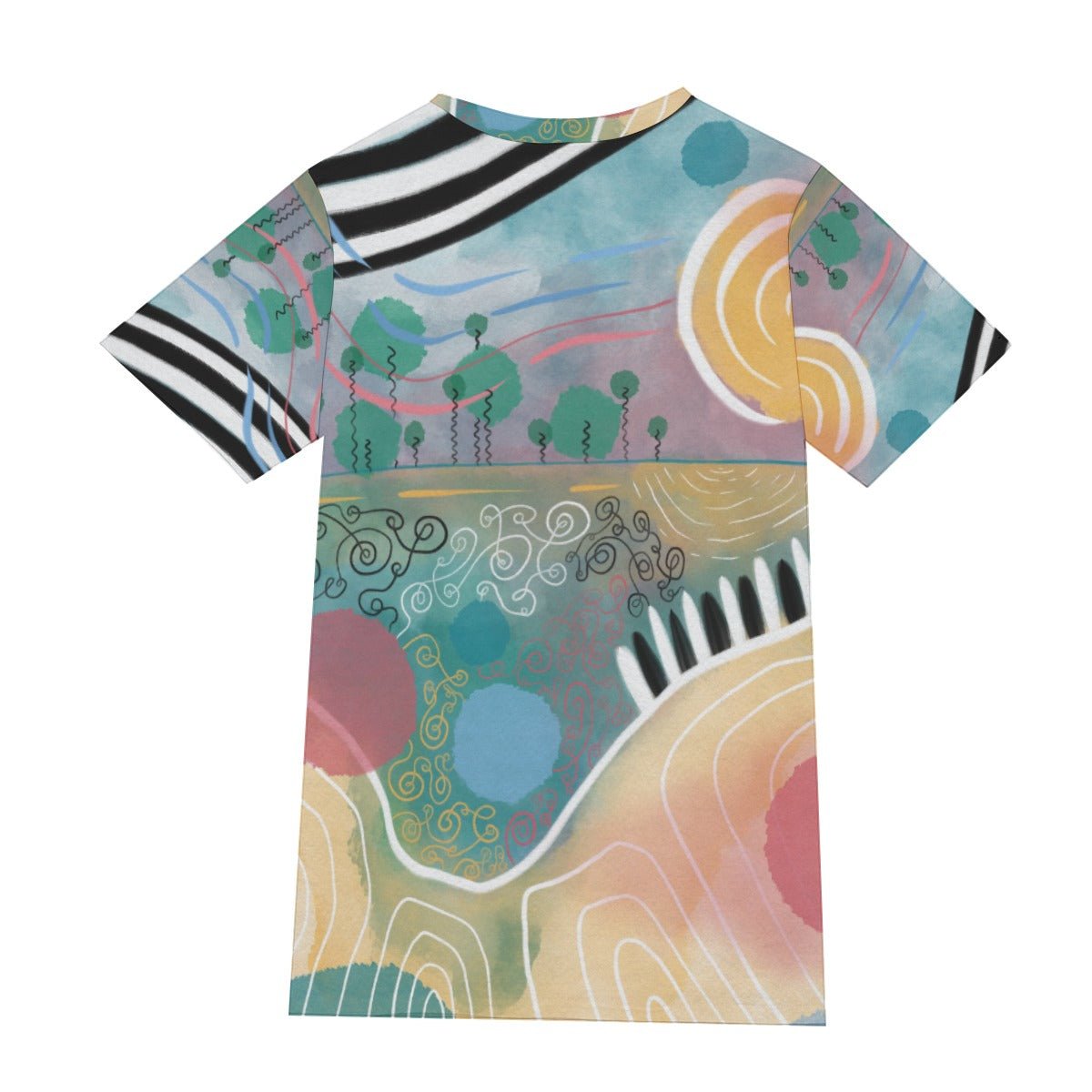 "Summer Serendipity" - Men's T-Shirt | T-Shirts | All Around Artsy Fashion