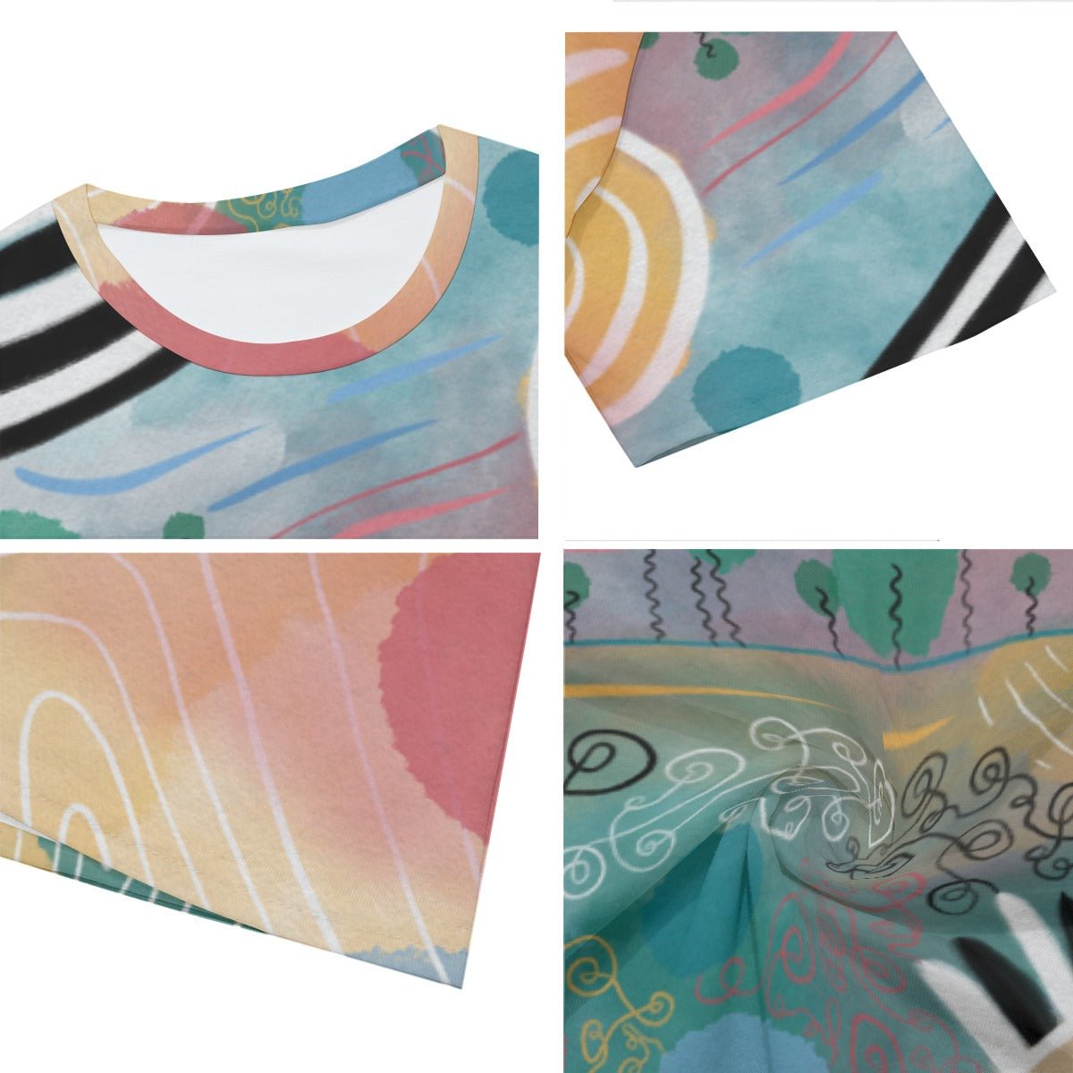 "Summer Serendipity" - Men's T-Shirt | T-Shirts | All Around Artsy Fashion