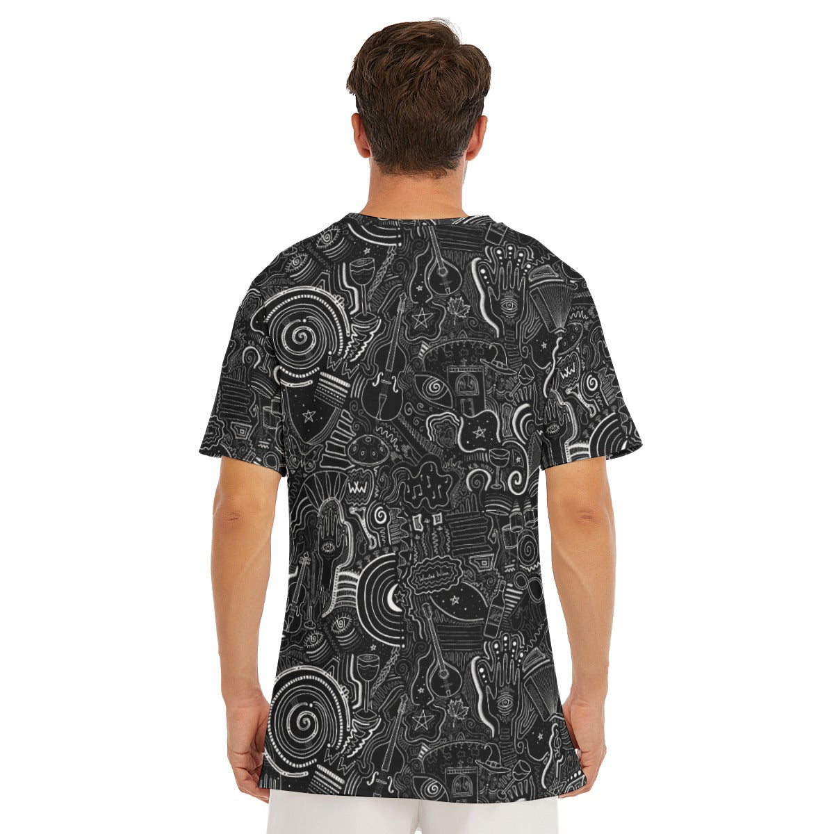 "Wasted Wine" - Men's T-Shirt | T-Shirts | All Around Artsy Fashion
