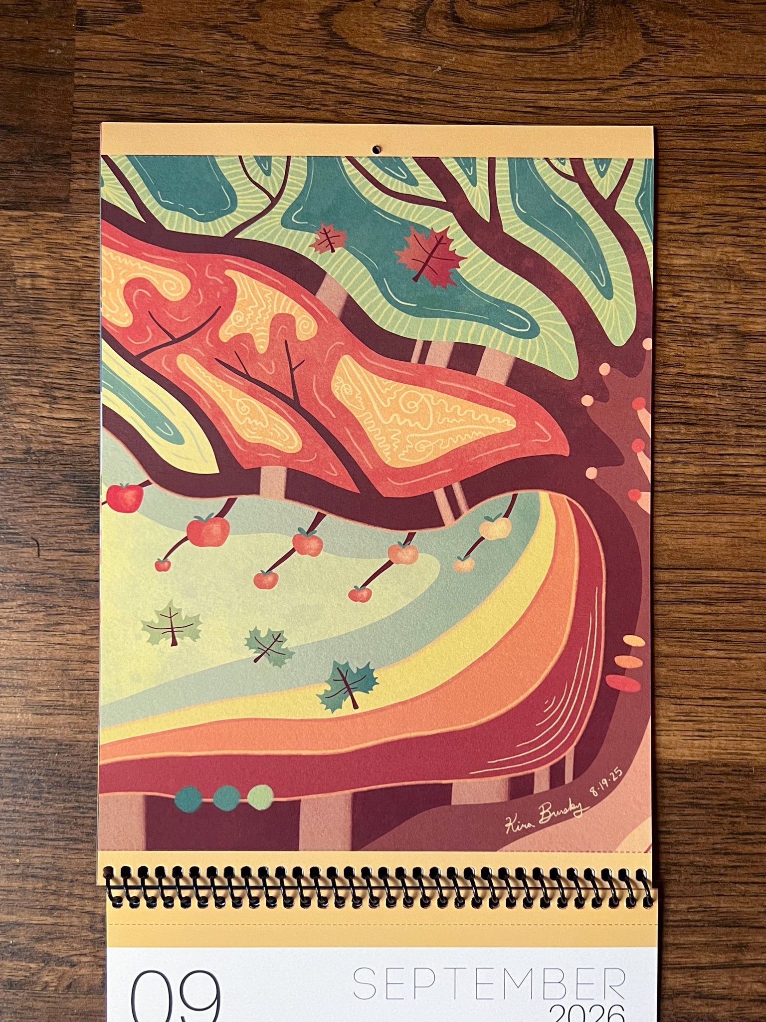 2026 Perforated Art Calendar | Calendar | All Around Artsy Fashion