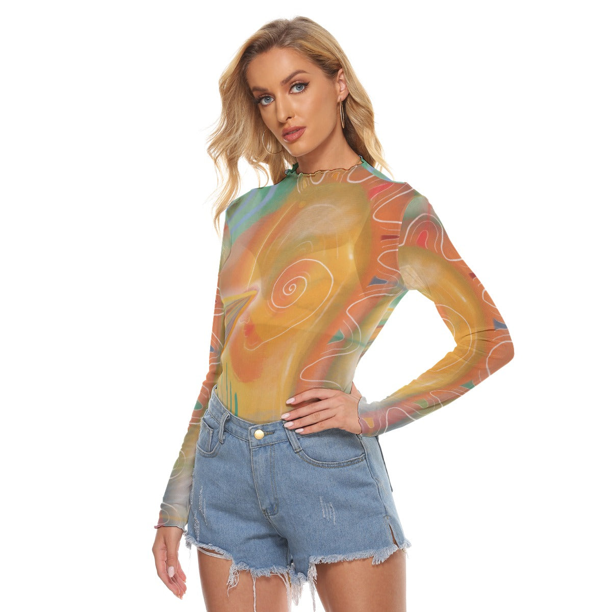 "Awakened" Mesh Shirt