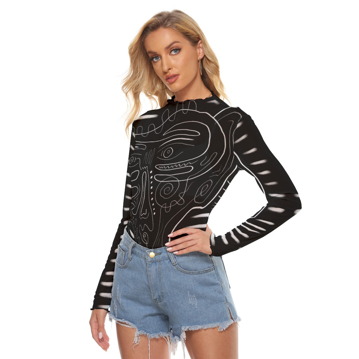 "Extra Delirious" Mesh Shirt