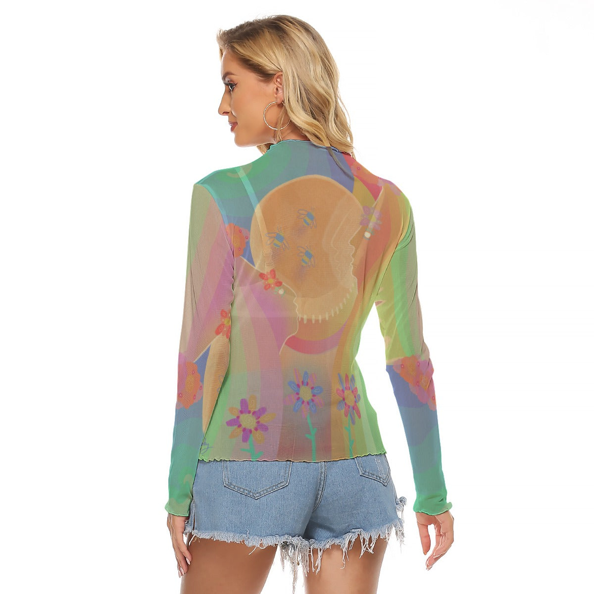 "May" Mesh Shirt