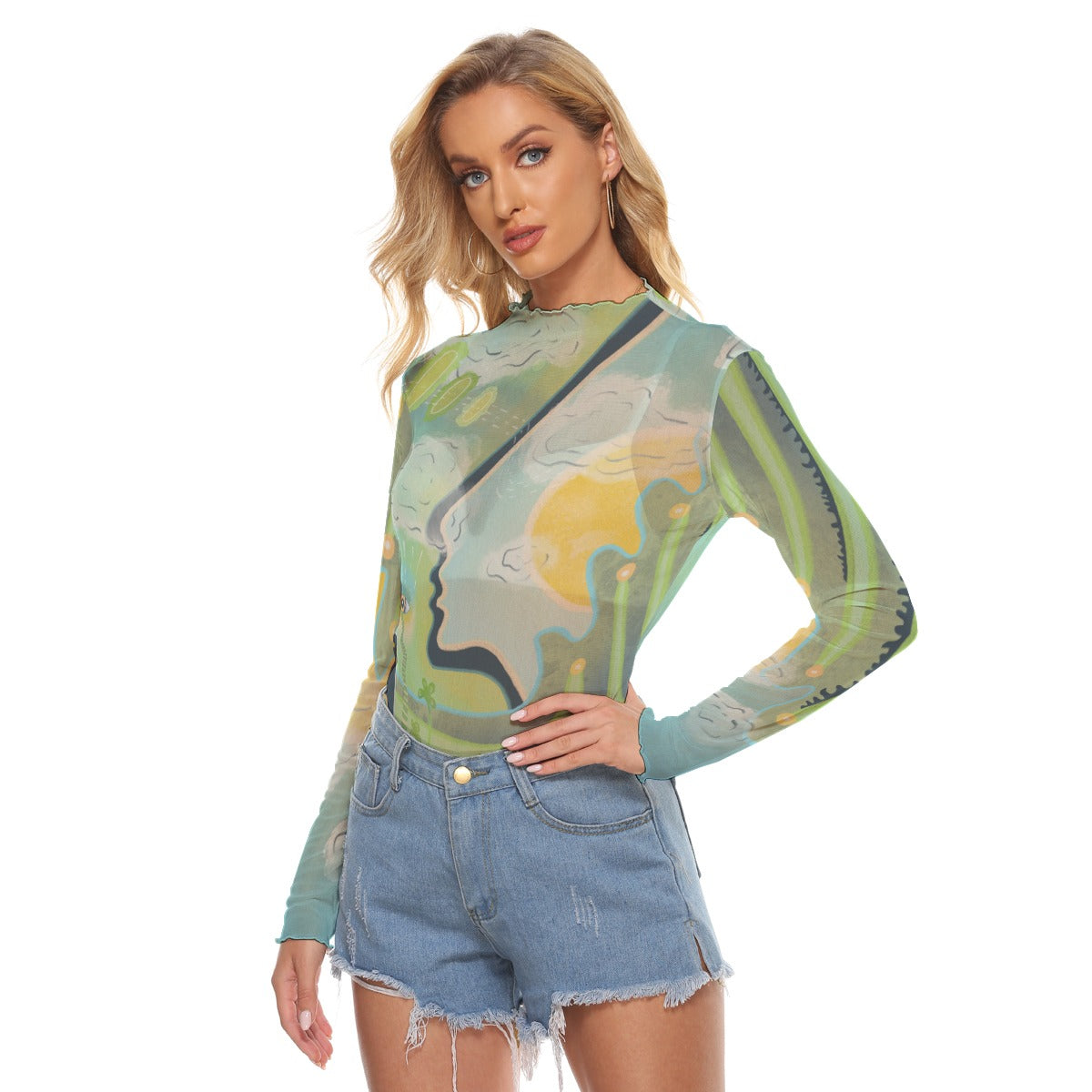 "March" Mesh Shirt