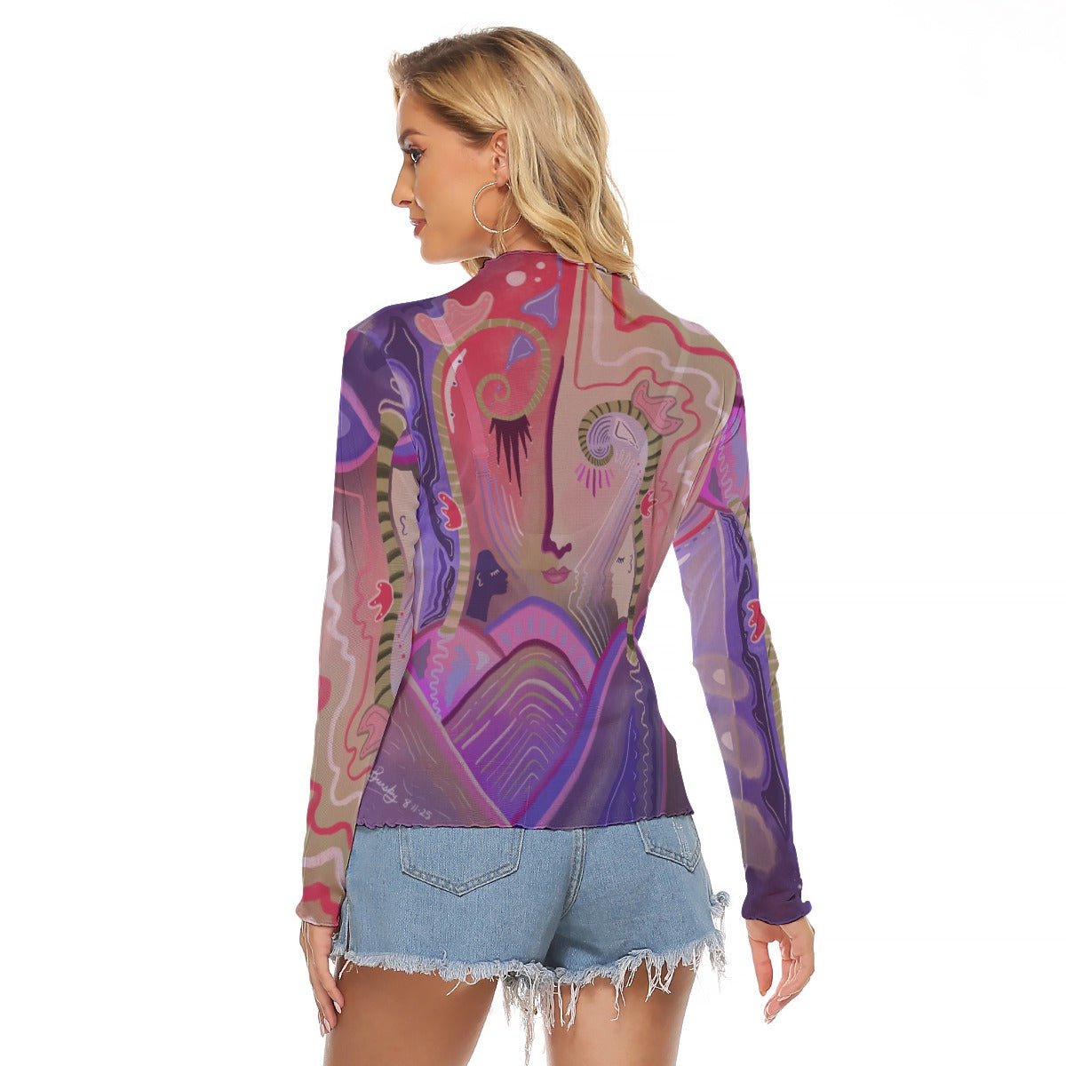 "February" Mesh Shirt